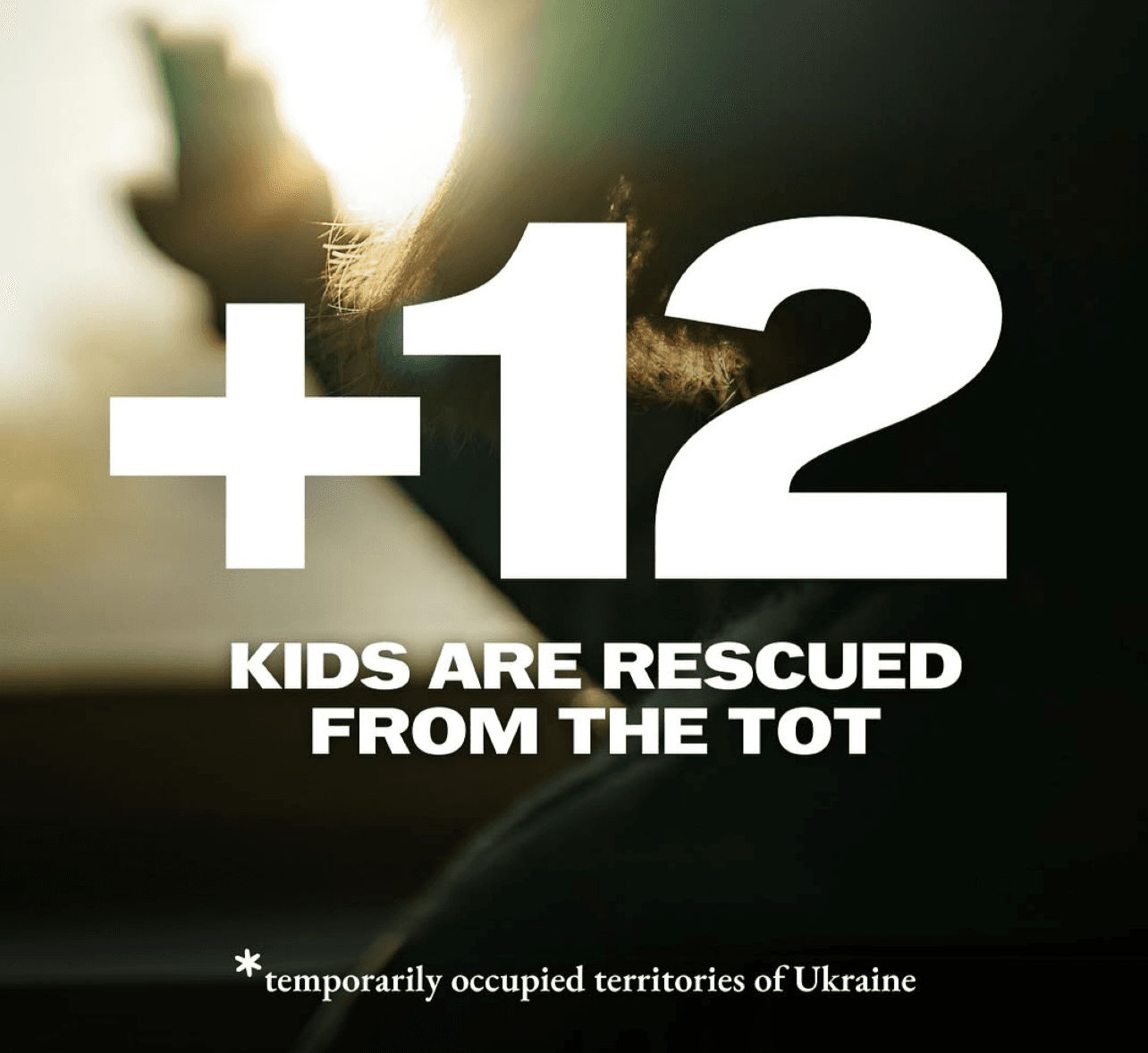 12 kids are rescued from the temporary occupied territories of Ukraine