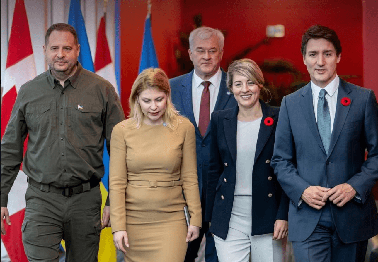 The Co-Chairs of the International Coalition for the Return of Ukrainian Children mark the first anniversary of its launch in Kyiv