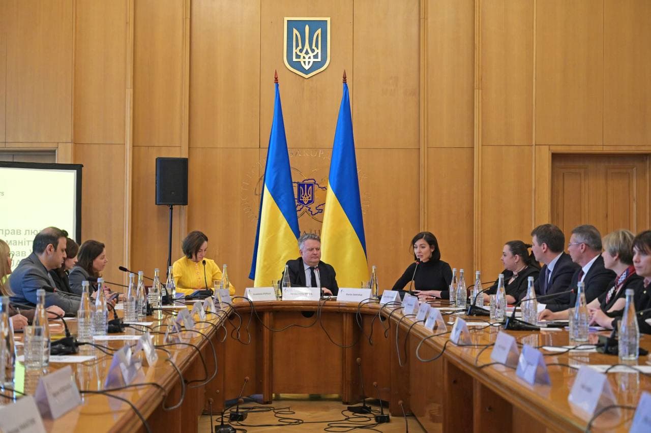The Ministry of Foreign Affairs of Ukraine hosts joint meeting on return and reintegration of children affected by Russian war